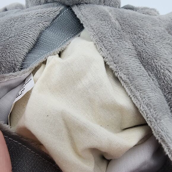 Sonoma Huggable Lavender Ellie Elephant Plush 11" Gray Microwavable Heatable - Picture 7 of 10